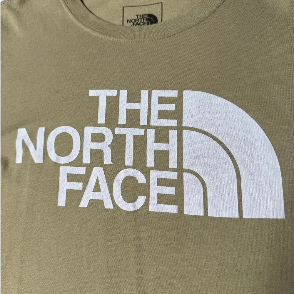 The North Face Tan Graphic Logo Tee Medium Gorpcore
